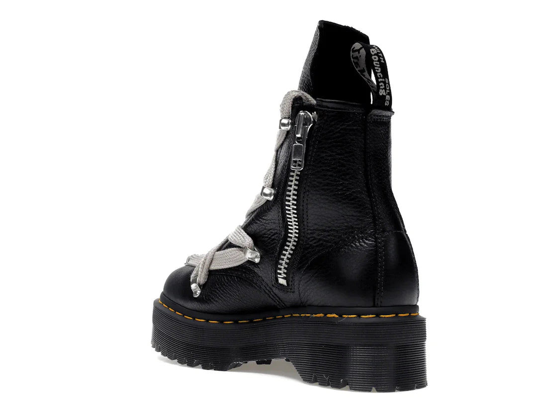 Dr. Martens 1460 Quad Ledersohle Pentagramm Jumbo Schnürstiefel Rick Owens Schwarz