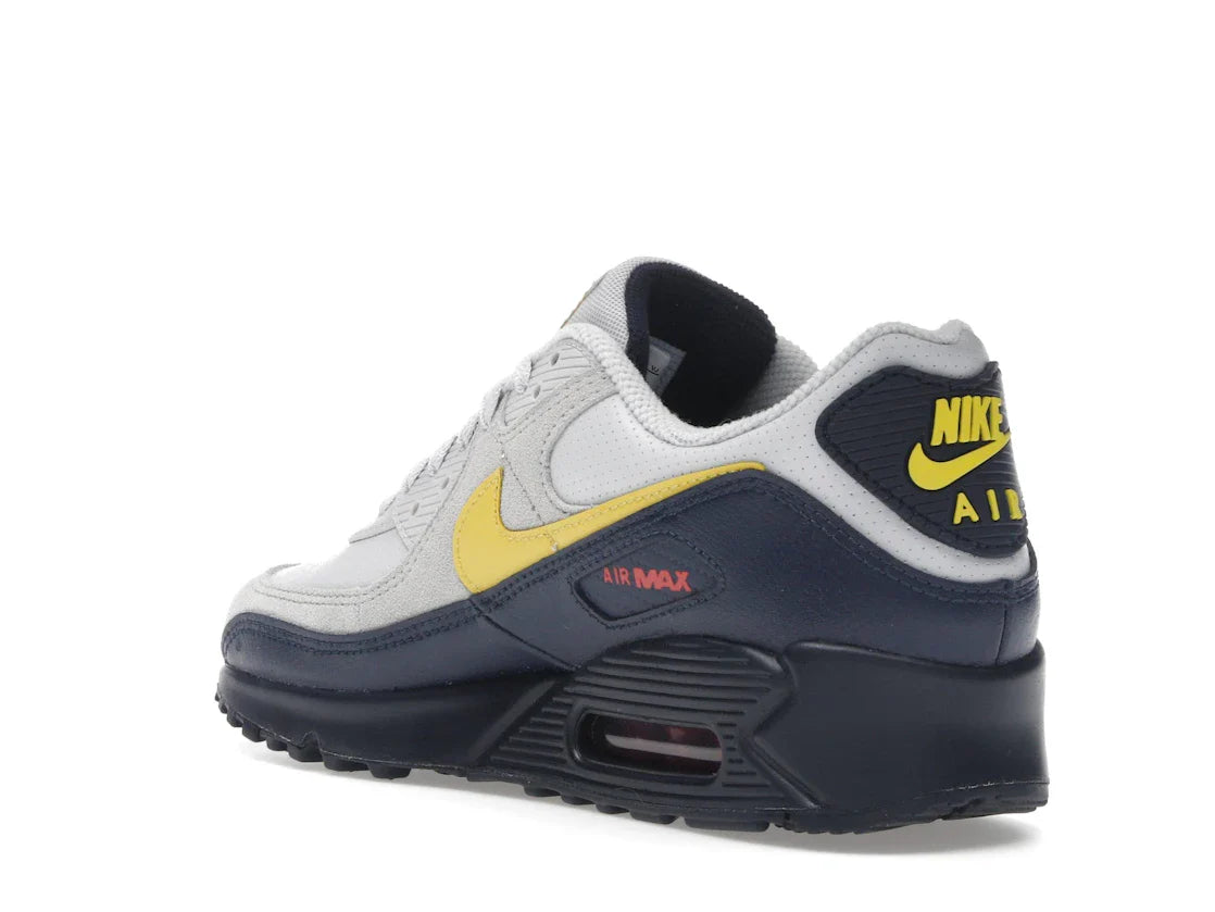 Nike Air Max 90 Neutralgrau Tourgelb