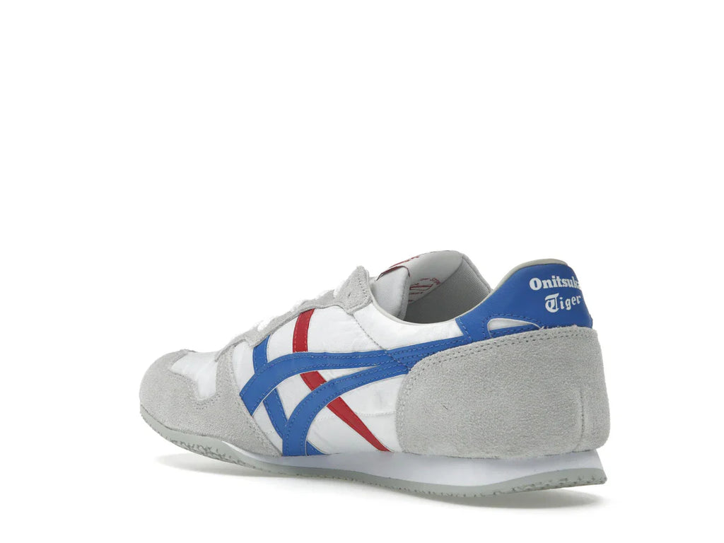 Onitsuka Tiger Serrano Weiß Directoire Blau Rot