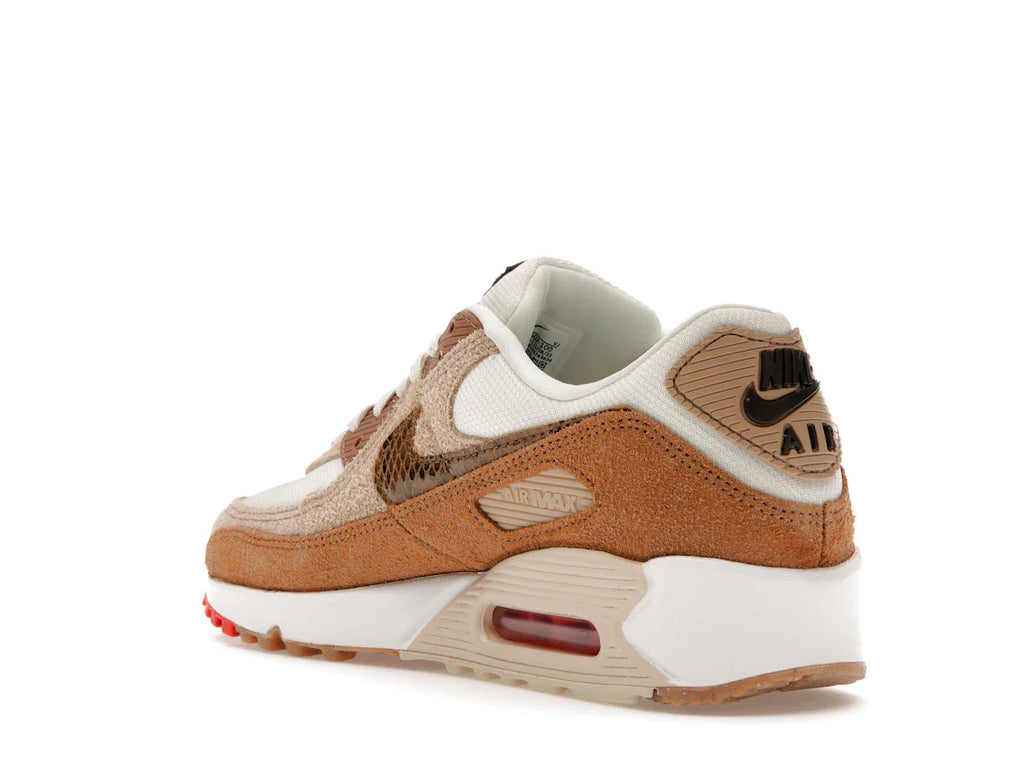 Nike Air Max 90 SE Pale Ivory Snakeskin Swoosh (Damen)