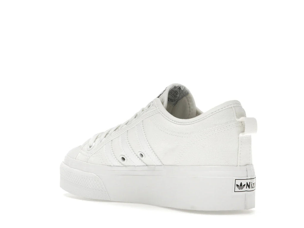 adidas Nizza Platform Triple White (Damen)