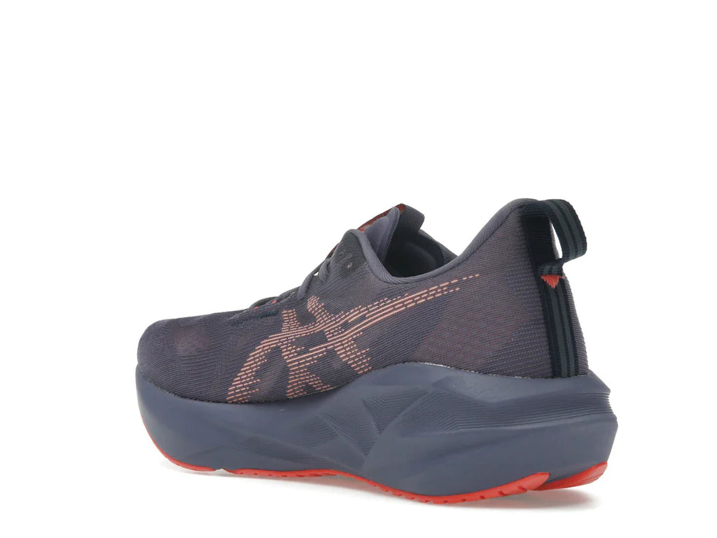 ASICS Novablast 5 Grauviolett Korallenriff
