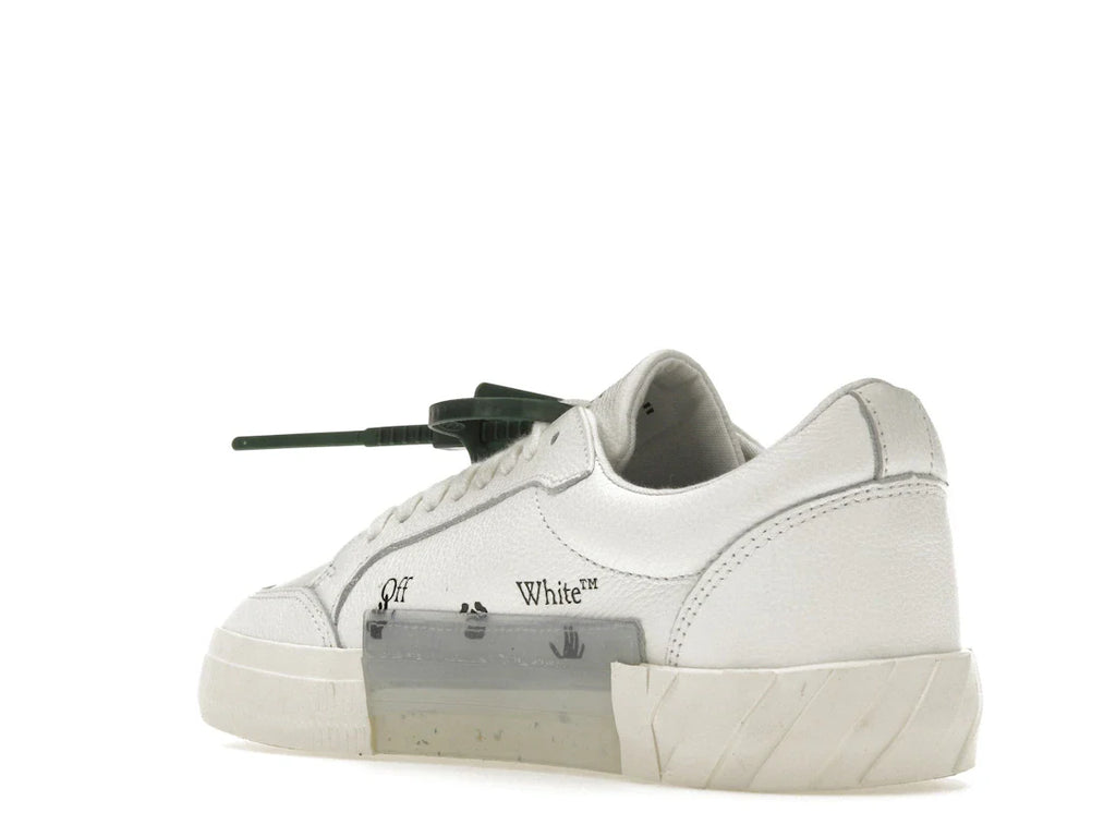 OFF-WHITE Vulc Low Leder Weiß SS22