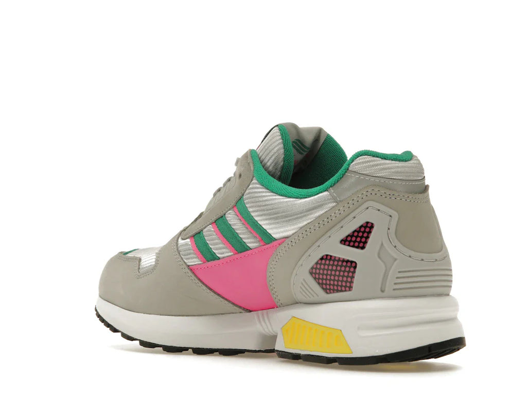 adidas ZX 8000 Grau Court Grün Screaming Pink