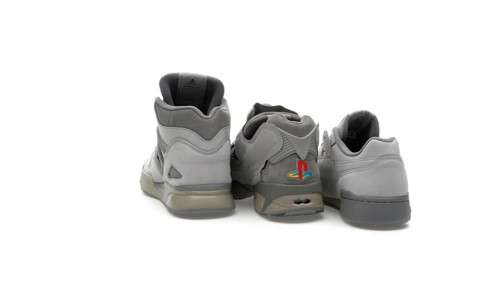 Reebok Workout Plus, Reebok Pump Omni Zone II & Reebok Instapump Fury 94 PlayStation 30th Anniversary Stapelbox