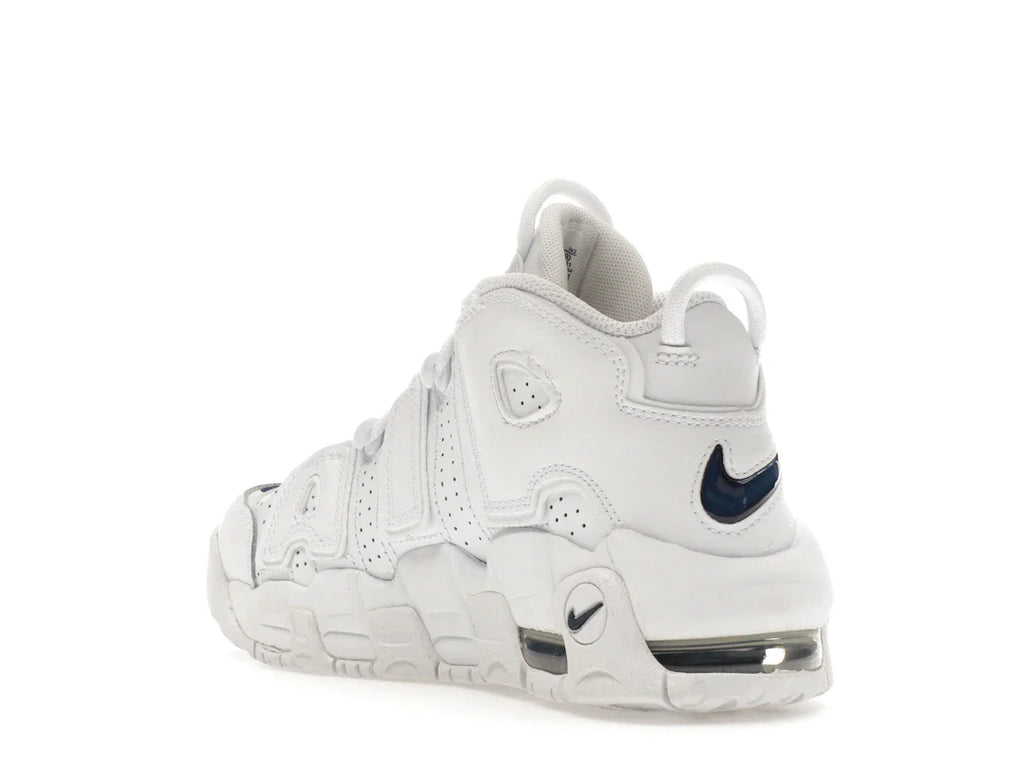 Nike Air More Uptempo Weiß Mitternachtsblau (GS)