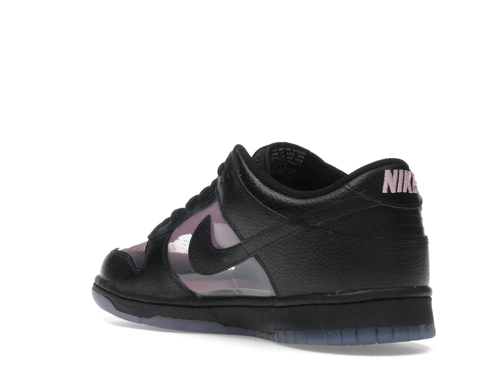Nike Dunk Low Retro Transparent Schwarz Pink Rise