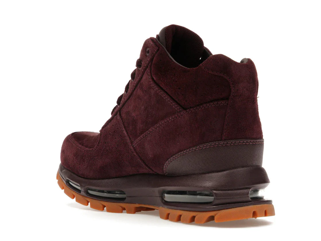 Nike Air Max Goadome Tiefburgunderfarbenes Wildleder