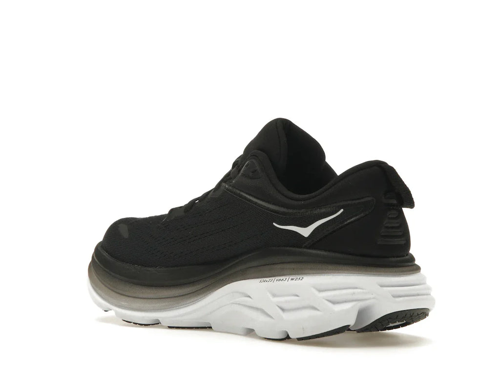 Hoka One One Bondi 8 Schwarz Weiß (Damen)