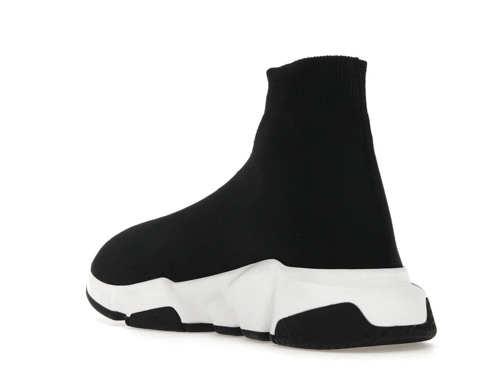 Balenciaga Speed Graffiti Sneaker Weiß Schwarzes Logo (Damen)