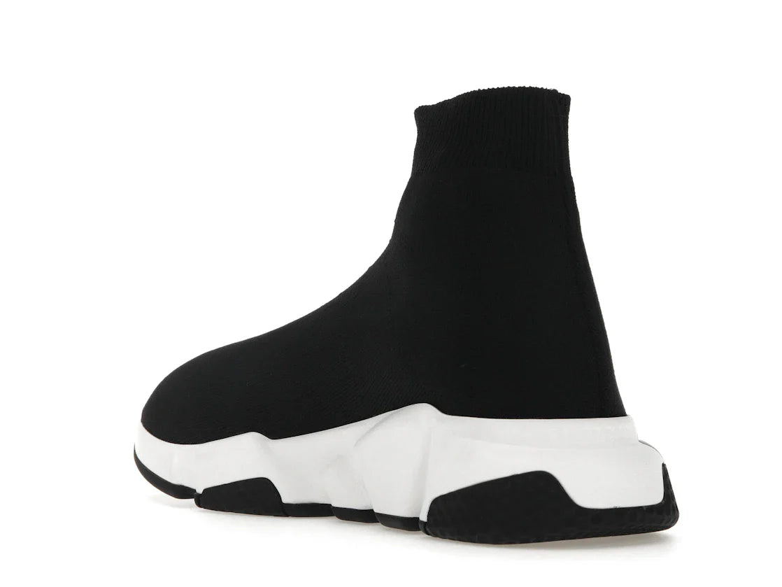 Balenciaga Speed Graffiti Sneaker Weiß Schwarzes Logo (Damen)