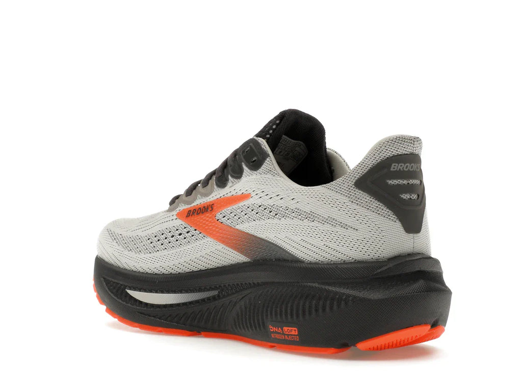 Brooks Ghost 17 Oyster Mushroom Orange Ebony