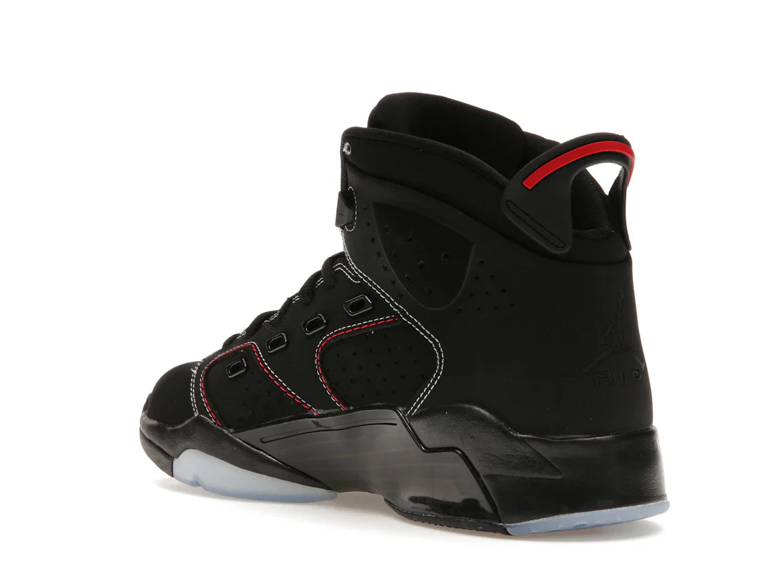 Jordan 6-17-23 Schwarz Weiß Rot Kontrastnähte