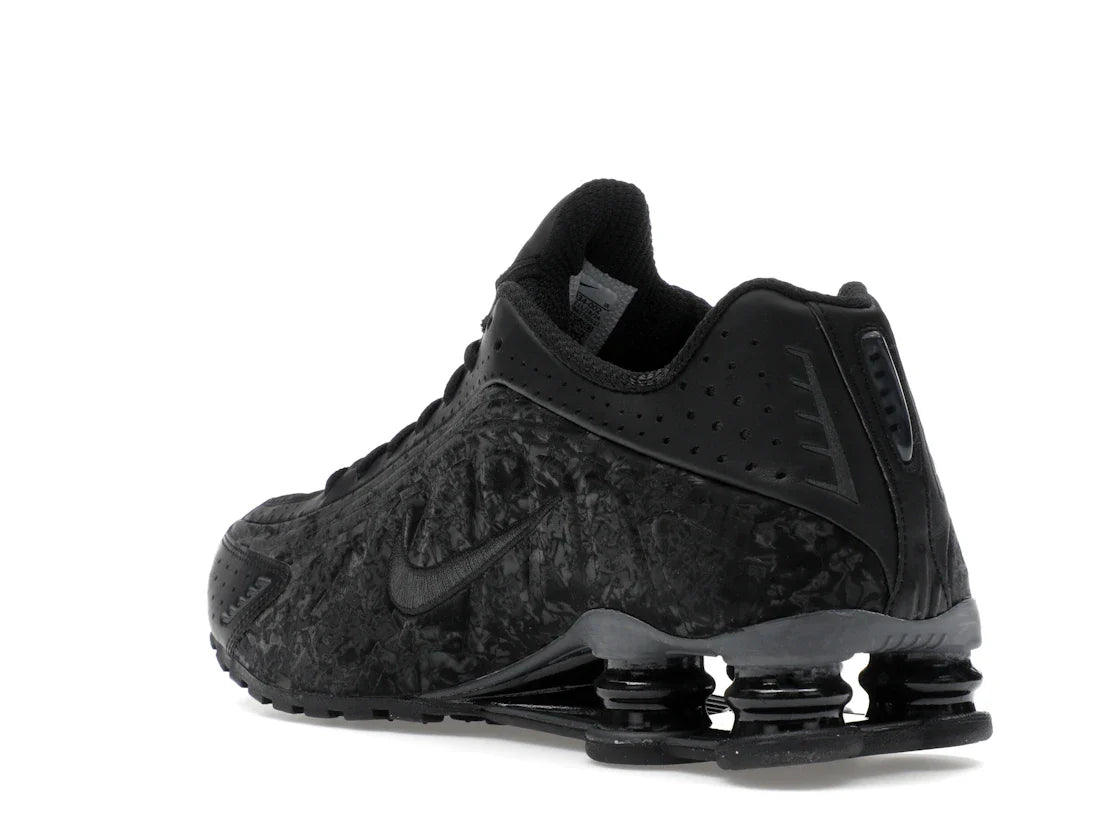 Nike Shox R4 Schwarz mit Blumenmuster (Damen)