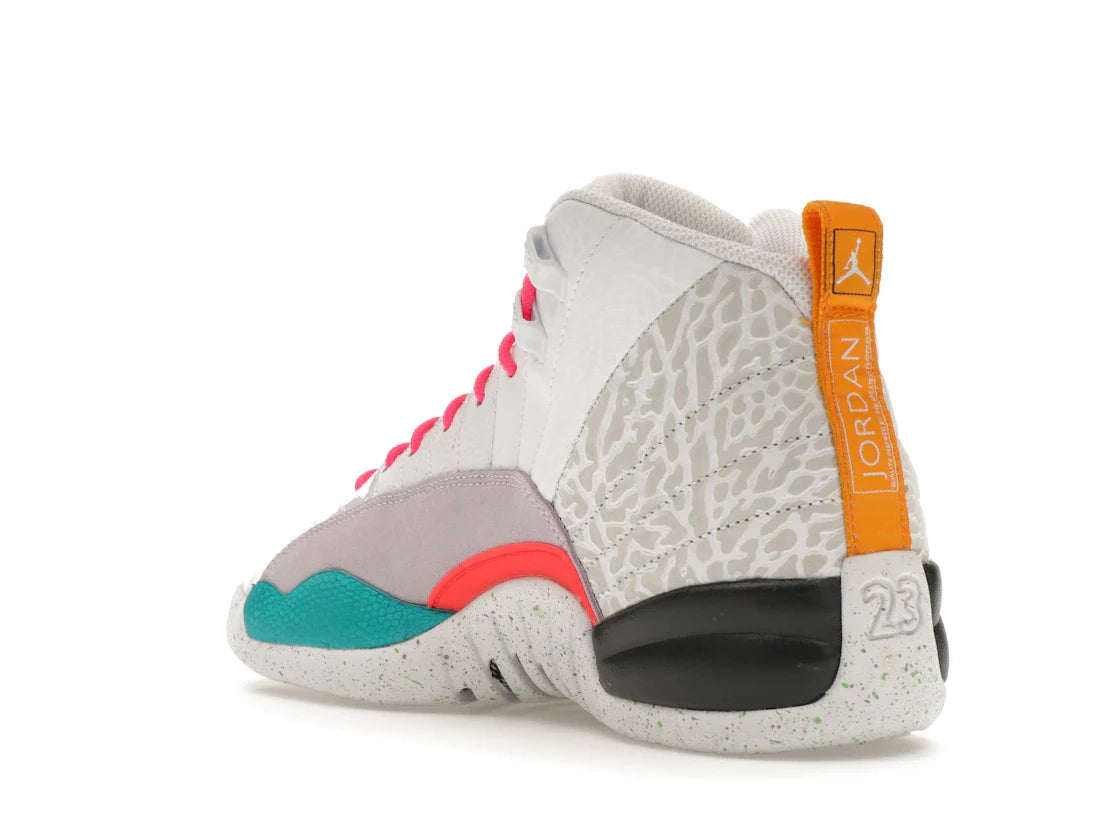 Jordan 12 Retro White Vapor Green (GS)