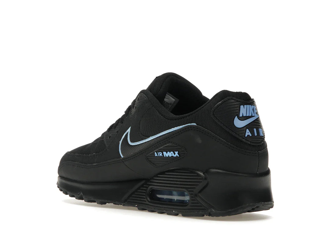 Nike Air Max 90 Schwarz Universitätsblau
