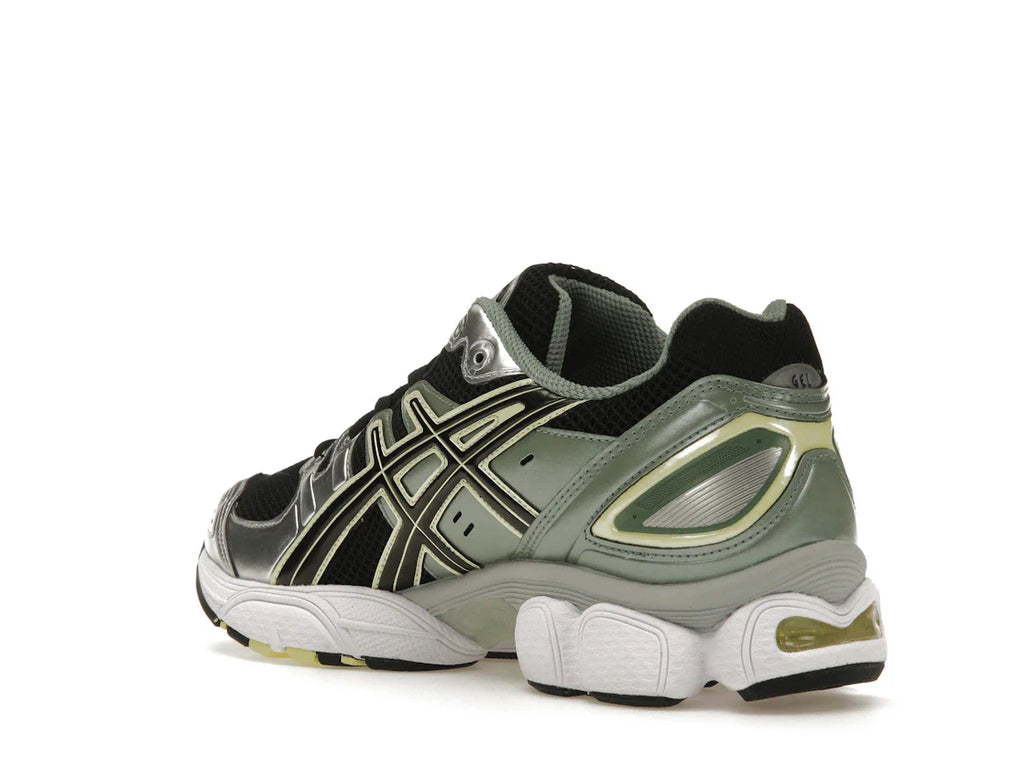 ASICS Gel-Nimbus 9 Schwarz Grün Gelb Silber