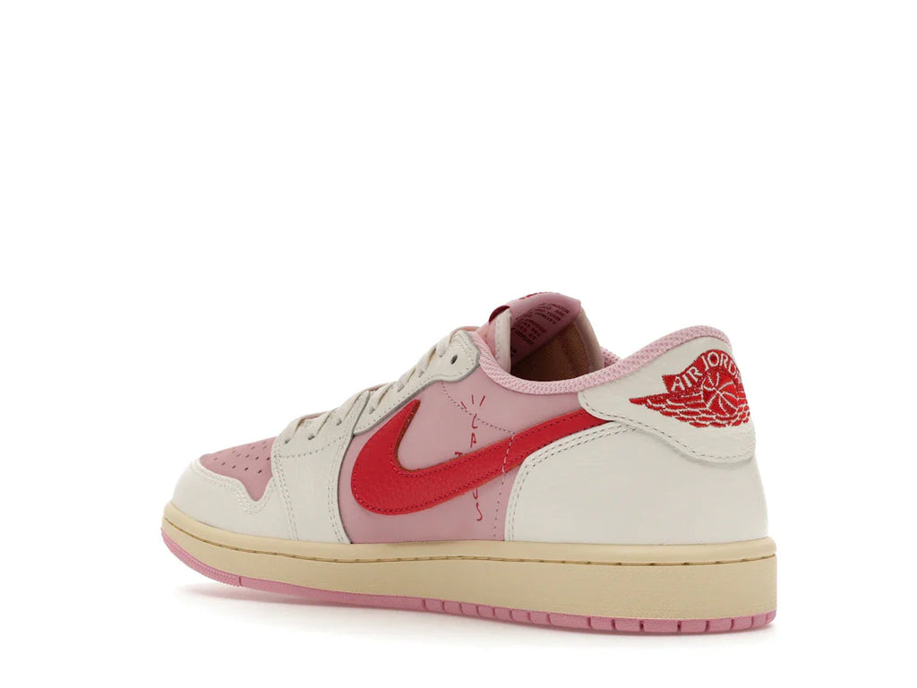 Jordan 1 Retro Low OG SP Travis Scott Sail Tropical Pink