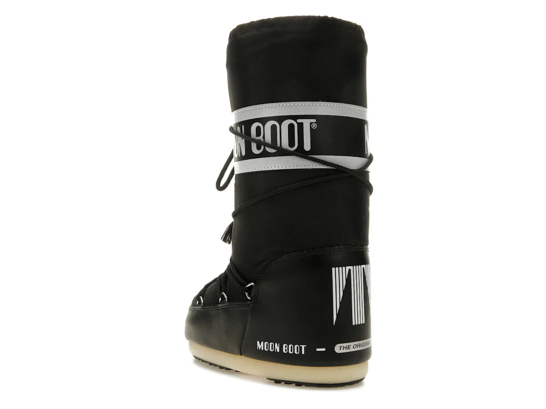 Moon Boot Icon Nylonstiefel Schwarz