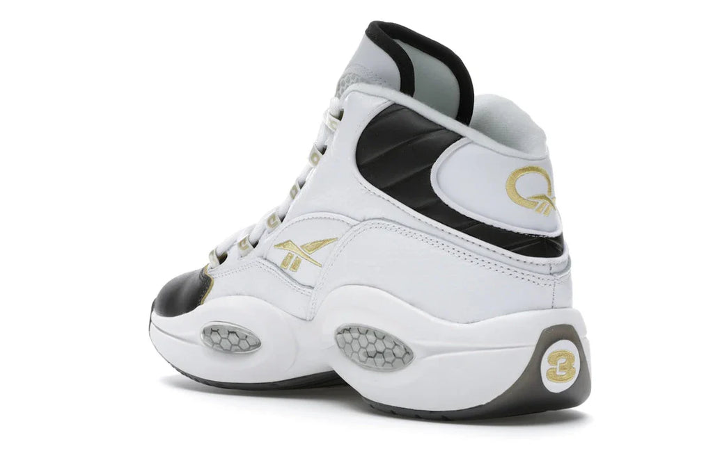 Reebok Question Mid Black Toe