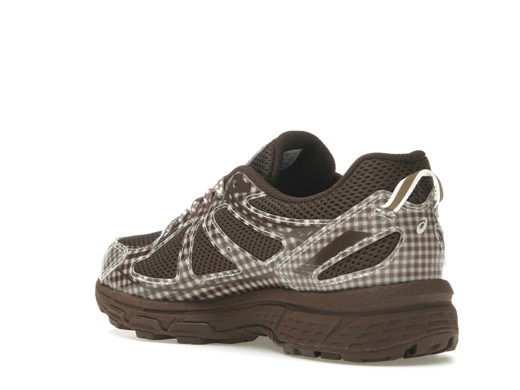 ASICS Gel-Venture 6-stöckiges Modell, rotbraunes Vichy-Karo