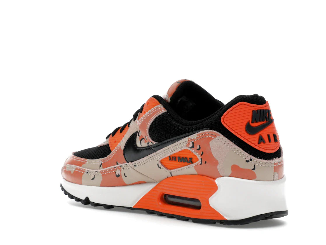 Nike Air Max 90 Premium Bio Beige Safety Orange Camo