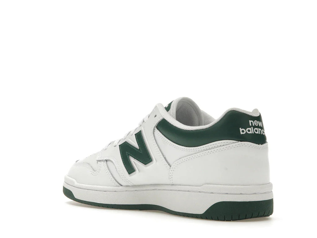 New Balance 480 Weiß Nachtsichtgrün