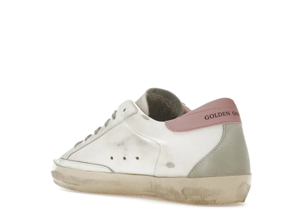 Golden Goose Super-Star Weiß Hellrosa (Damen)