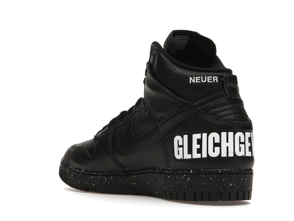 Nike Dunk High Undercover Chaos Schwarz