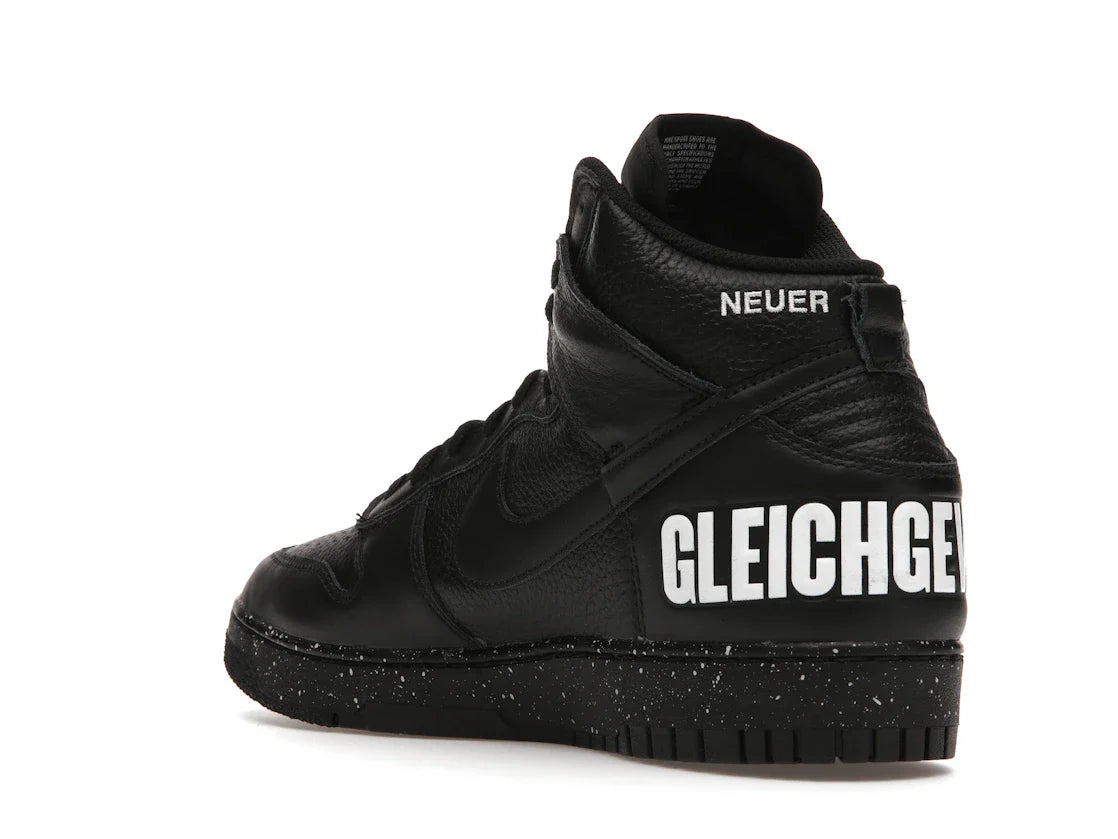 Nike Dunk High Undercover Chaos Schwarz