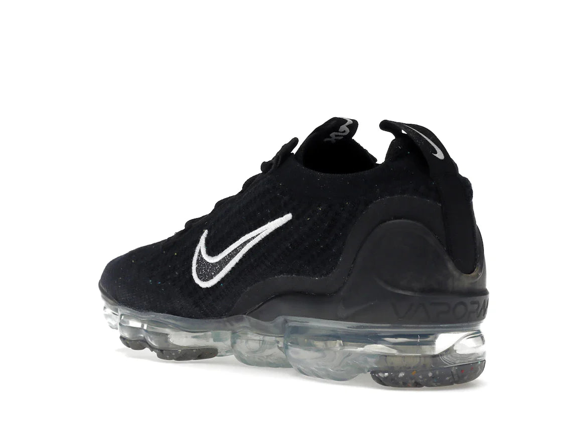 Nike Air VaporMax 2021 FK Schwarz Metallic Silber (Damen)