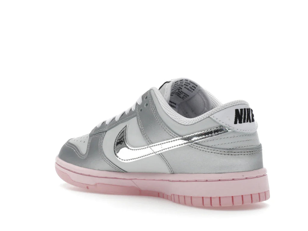 Nike Dunk Low LX Metallic Silver Pink Foam (Damen)