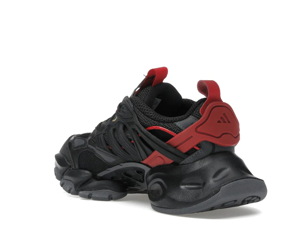 adidas XLG Runner Deluxe Schwarz Gold Metallic Rot