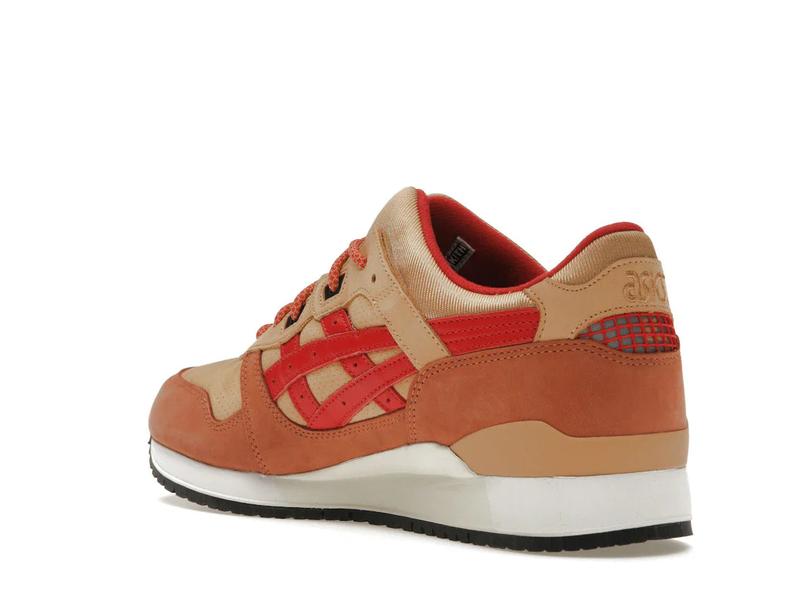 ASICS Gel-Lyte III '07 Remastered Kith Marvel X-Men Gambit Geöffnete Verpackung (Sammelkarte nicht enthalten)