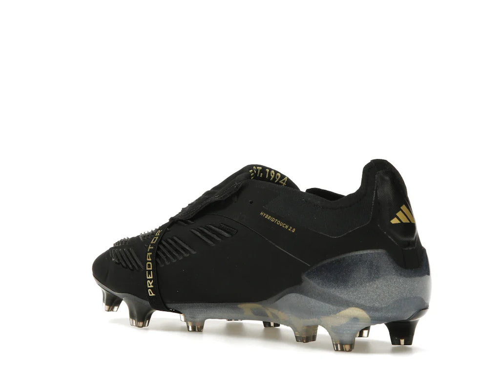 adidas Predator Elite Foldover Tongue FG Core Black Carbon Gold Metallic