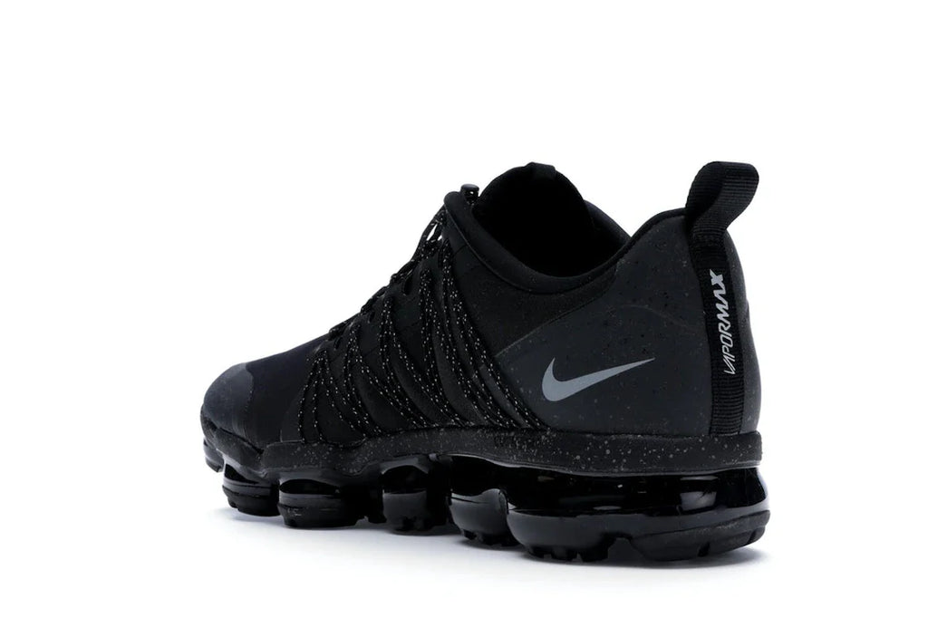 Nike Air VaporMax Run Utility Schwarz Reflektierendes Silber