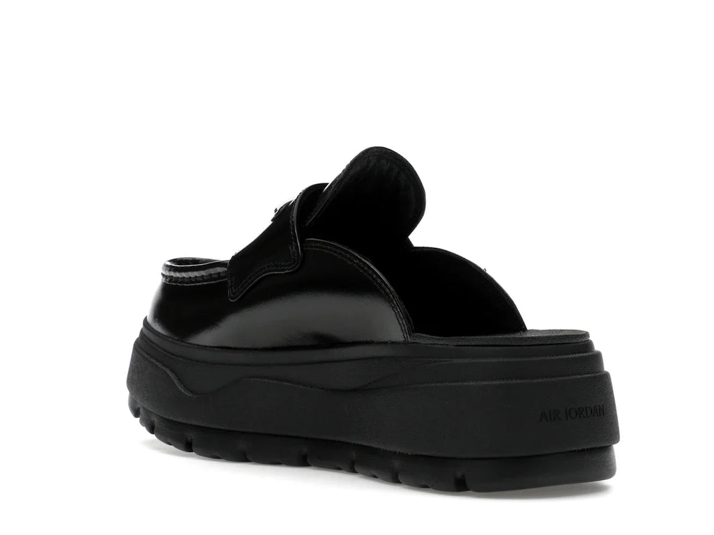 Jordan Mule Schwarz Metallic Silber (Damen)