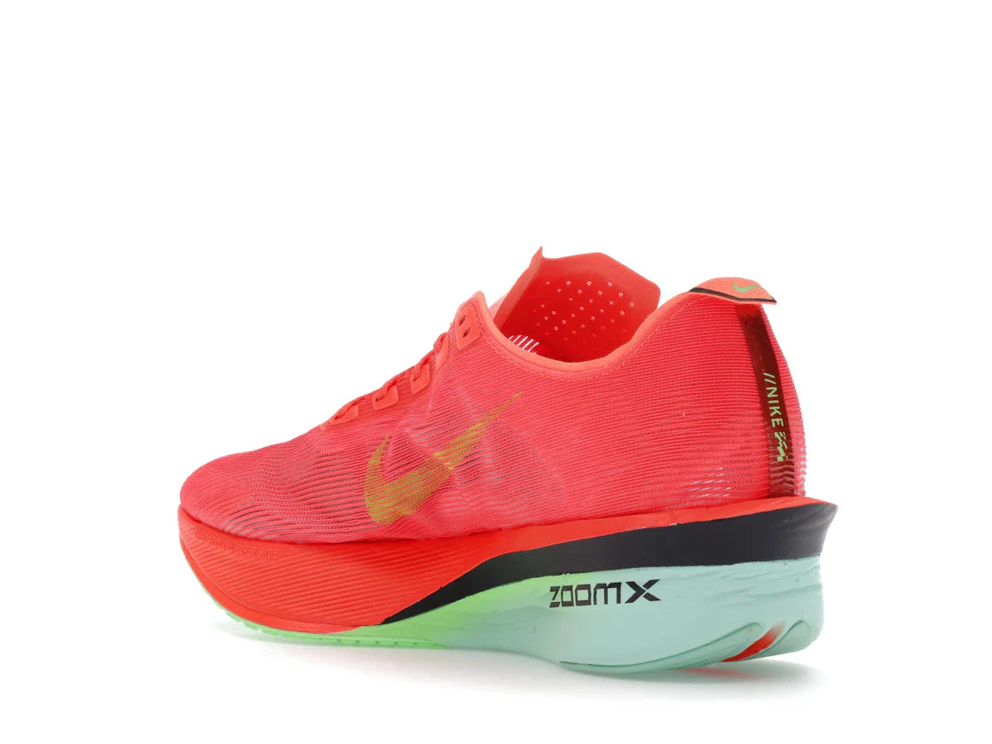 Nike ZoomX Vaporfly Next% 4 Bright Crimson Mint Foam Cave Purple Lime Blast