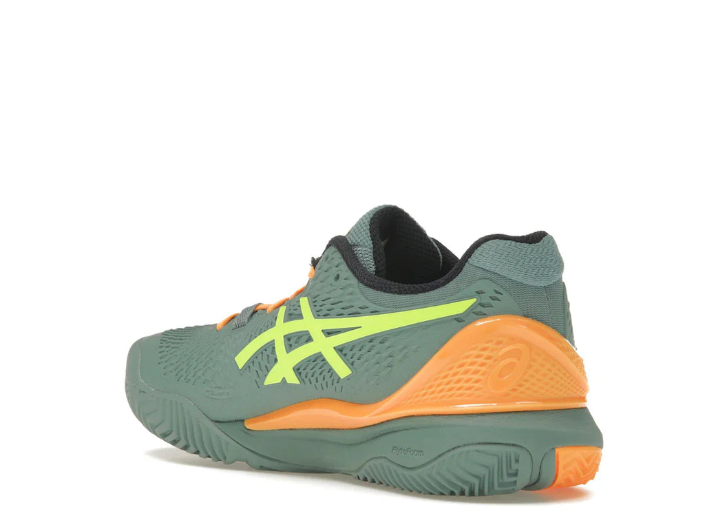 ASICS Gel-Resolution 9 Padel Celadon Sicherheitsgelb