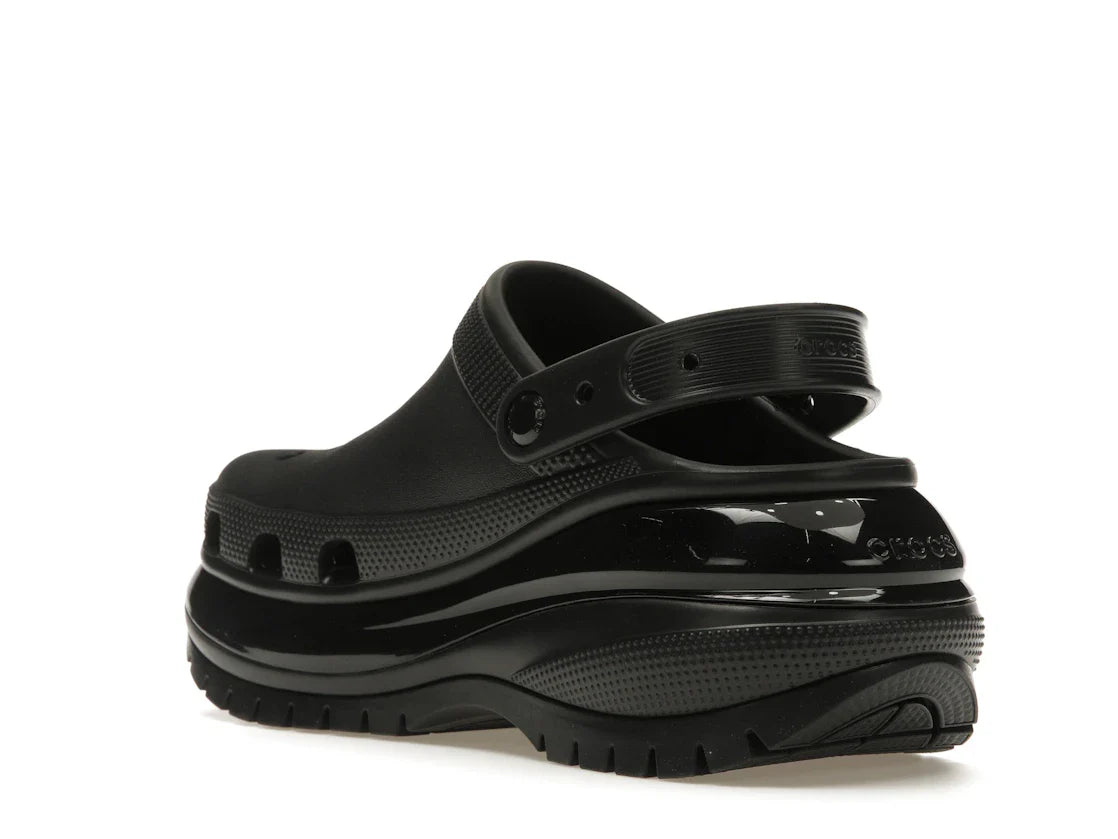 Crocs Classic Mega Crush Clog Schwarz