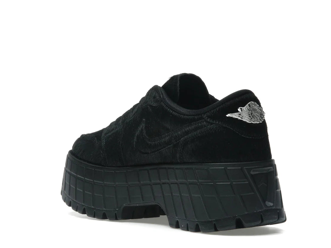 Jordan 1 Low Brooklyn Black Gym Red (Damen)