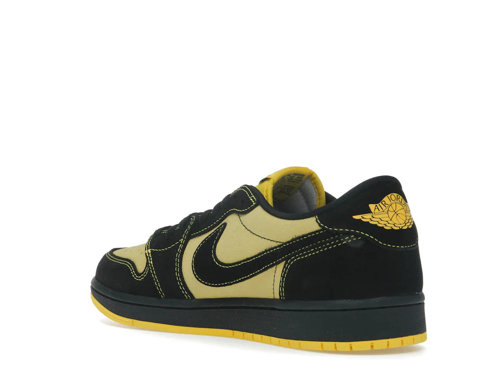 Jordan 1 Retro Low OG Quai 54 Schwarz Tour Gelb Rot