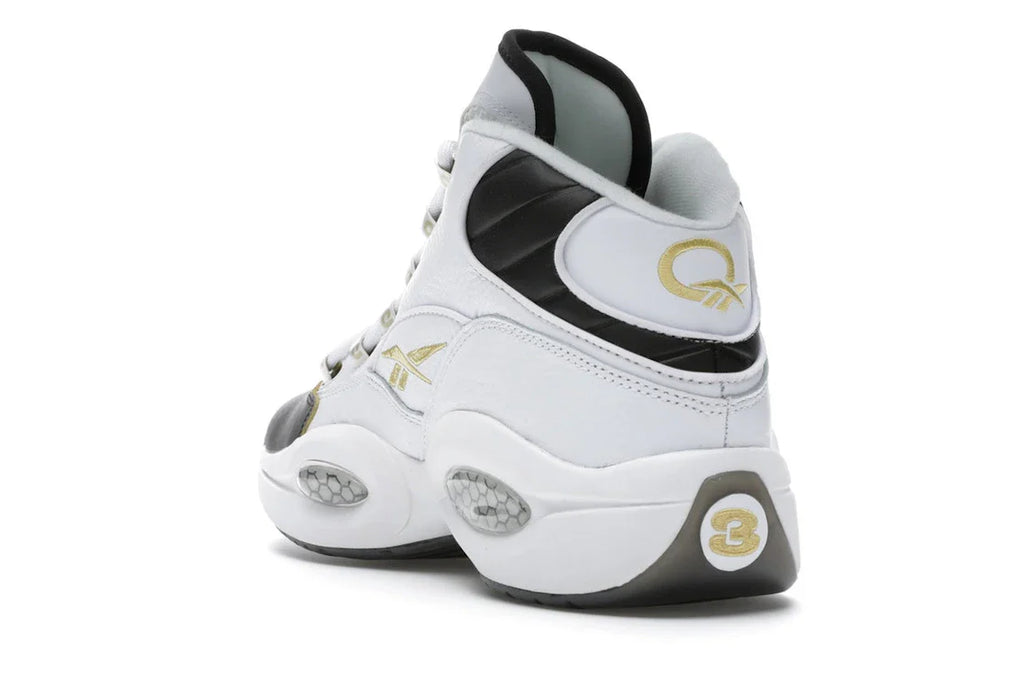 Reebok Question Mid Black Toe