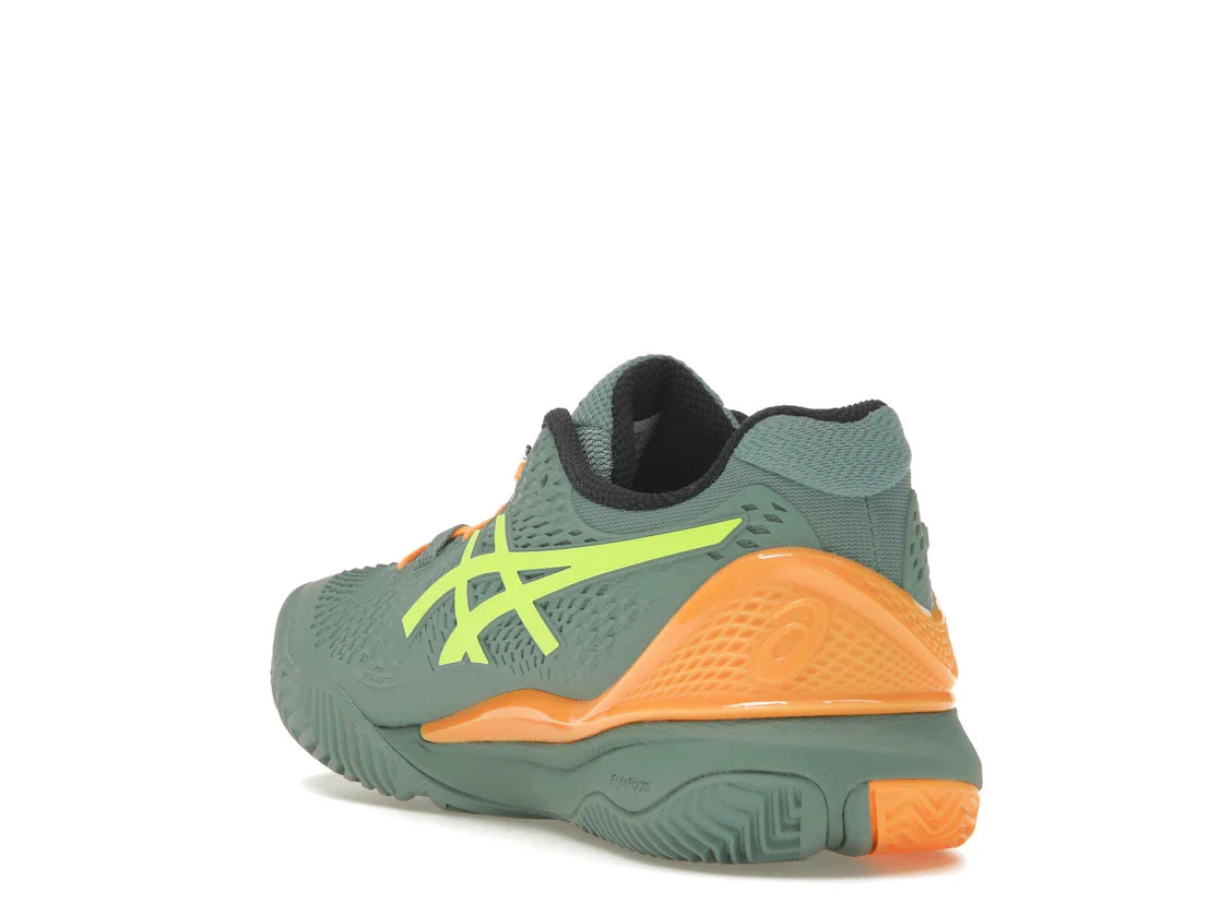ASICS Gel-Resolution 9 Padel Celadon Sicherheitsgelb