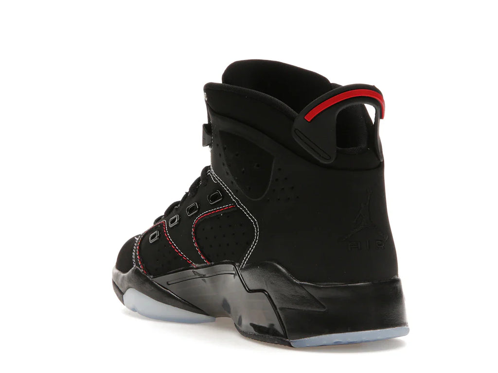 Jordan 6-17-23 Schwarz Weiß Rot Kontrastnähte