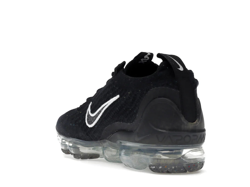 Nike Air VaporMax 2021 FK Schwarz Metallic Silber (Damen)
