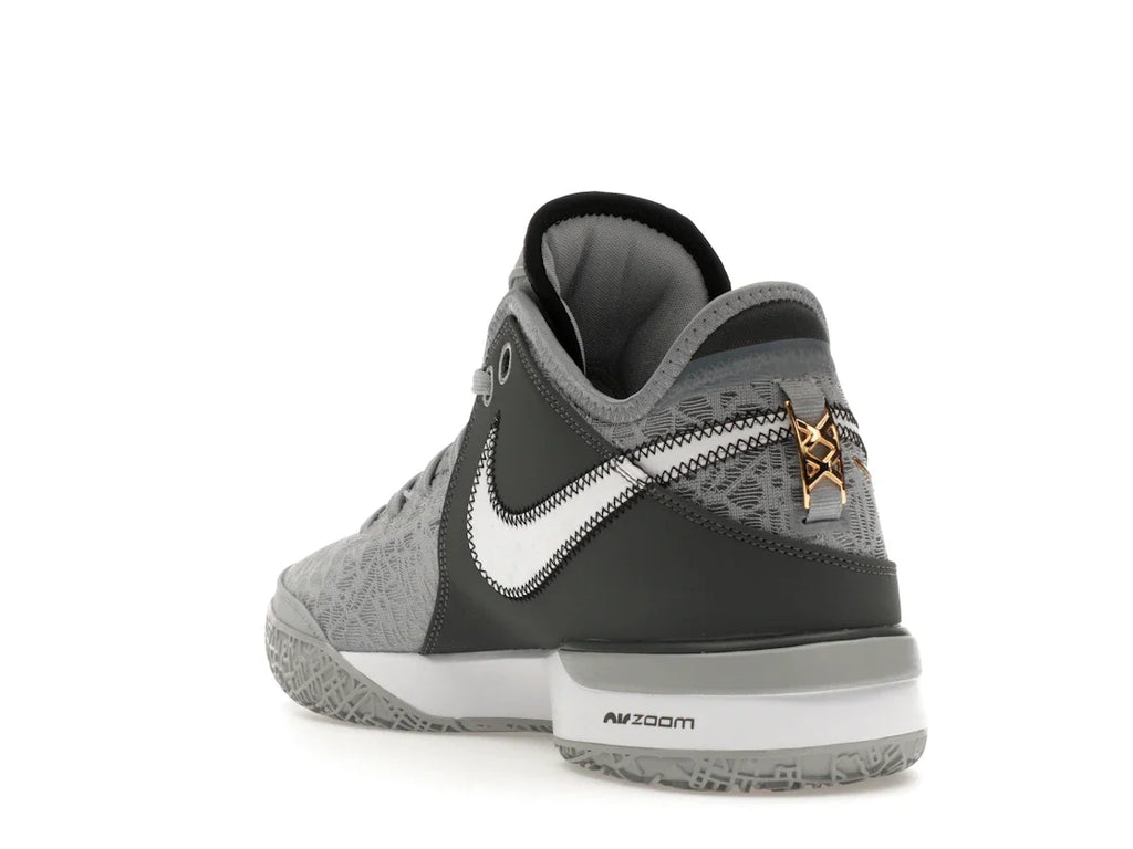 Nike Zoom LeBron NXXT Gen Wolf Gray Metallic Gold