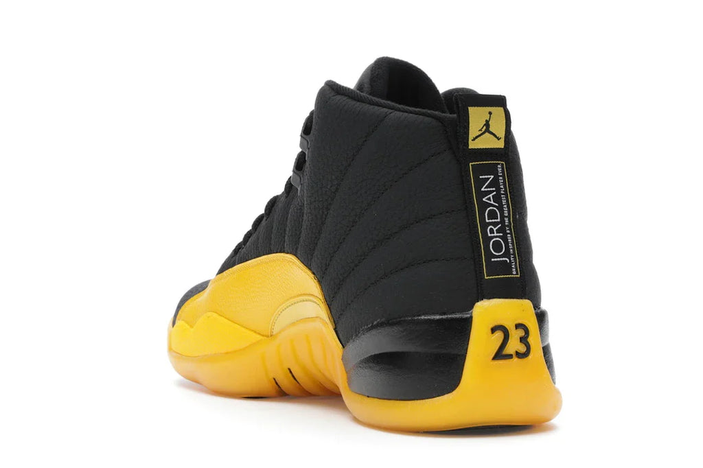 Jordan 12 Retro Schwarz Universitätsgold