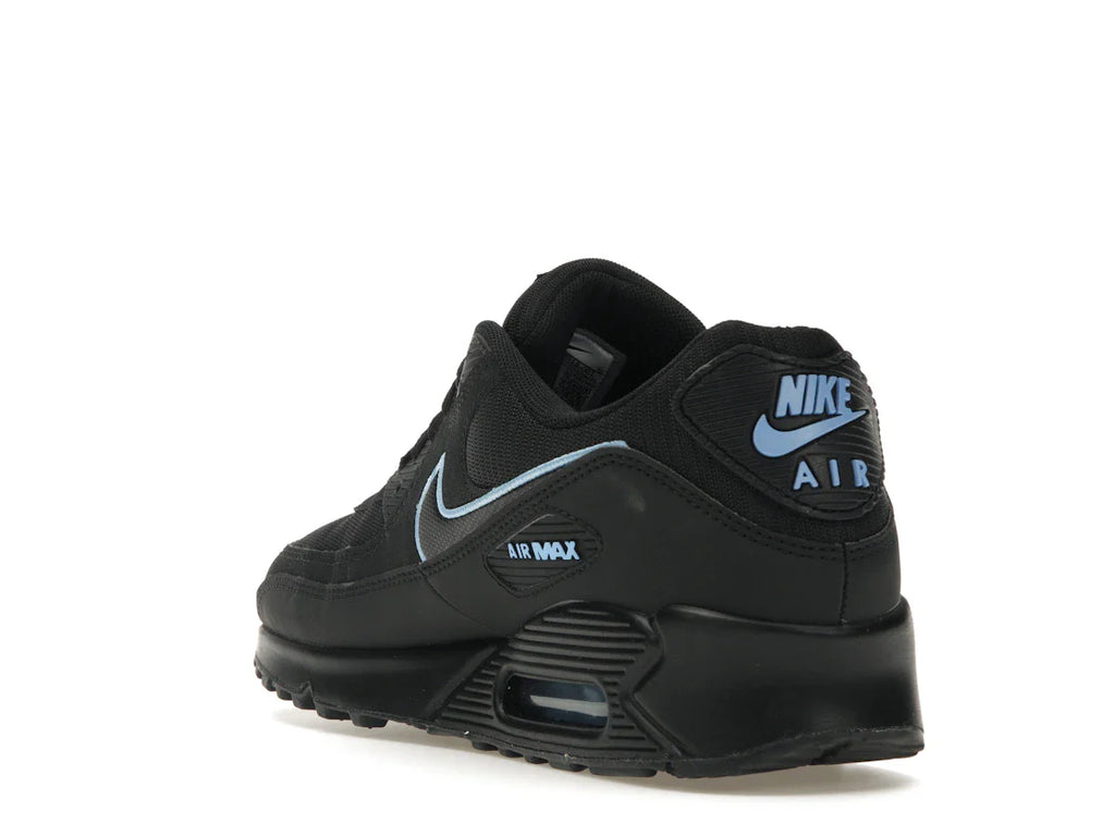 Nike Air Max 90 Schwarz Universitätsblau