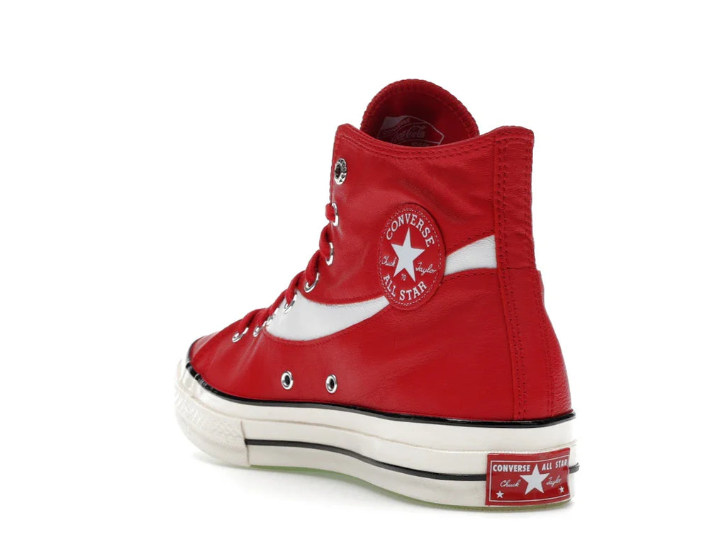 Converse Chuck 70 Hi Coca-Cola Racing Red Leder